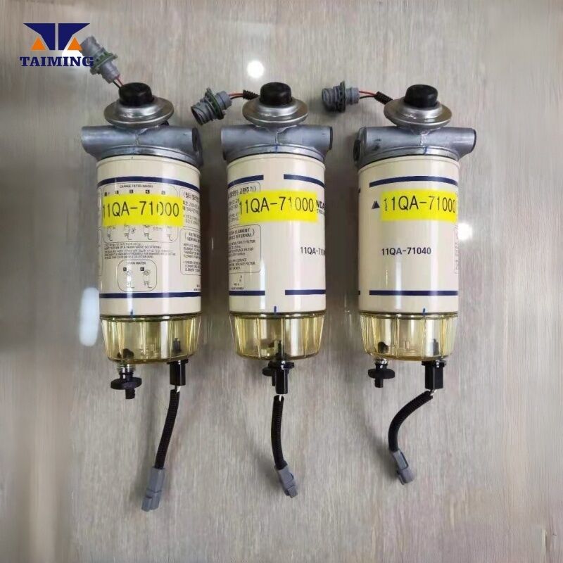 11QA-71000 11NA-71041 11LB-20310 Fuel Water Separator for Hyundai R210LC-9 HL730-9 Excavator Parts