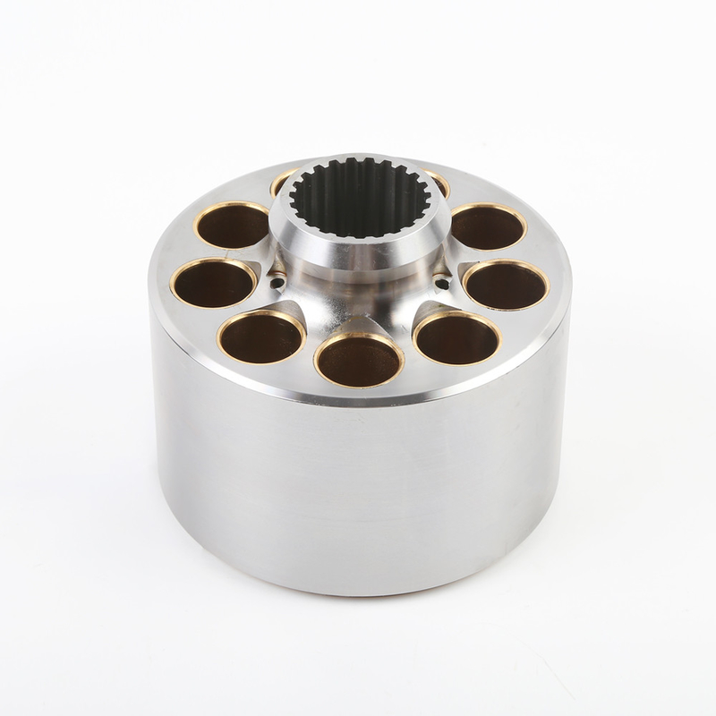 HPV55 Main Pump Spare Parts Cylinder Block Valve Plate For PC120-3 PC120-5 Excavator